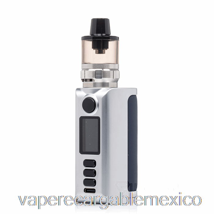 Vape Recargable Dovpo Riva 200w Kit De Inicio Plateado-azul